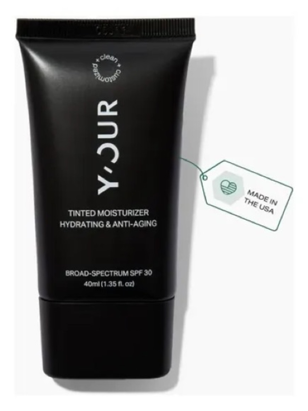 Tinted Moisturizer SPF 30 - Hydrating & Anti-Aging (Black)